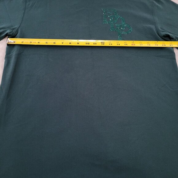 Puma X Dapper Dan Short Sleeve Green Birch Tee NWT Men's Medium Msrp $70 - Picture 6 of 8